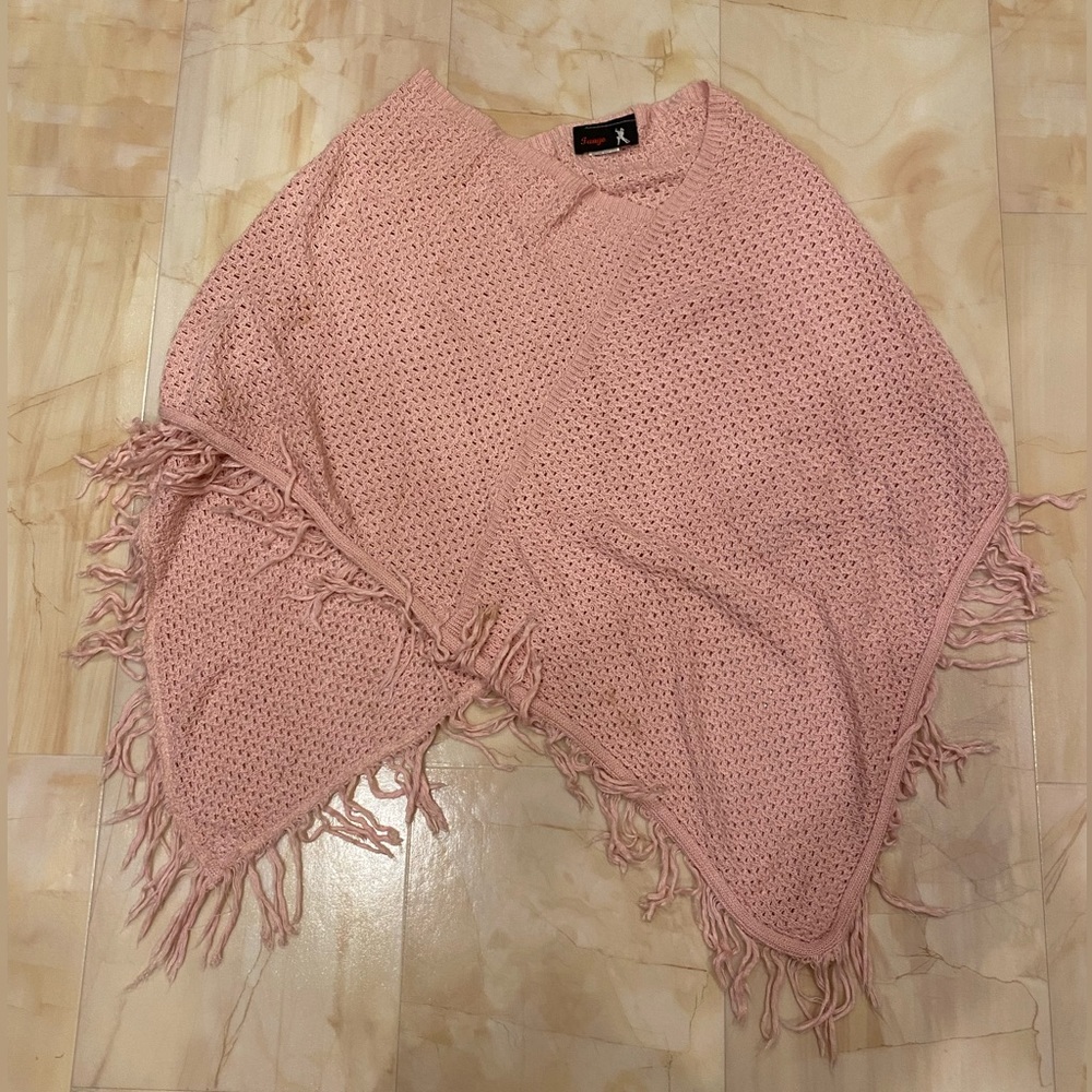 Tango Shawl ~ Pink ~ Cute! ~ One Size